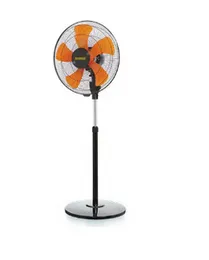 Range Industrial Stand Fan 18" 110W RISE-001 - Heavy Duty 5 Blade Oscillating Pedestal Fan with Ball Bearing Motor