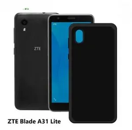 ZTE A31 Lite Soft Black Matte Back cover for ZTE A31 Lite