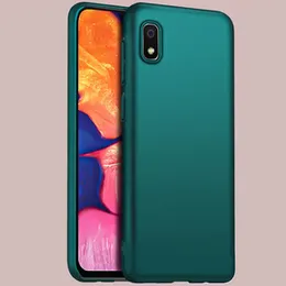 Samsung A10E Hard Silicon Cover 2MM Green Colour, 2MM Hard Silicon Back Cover for Samsung Galaxy A10E, Durable Phone Case, Hard Silicon Cover