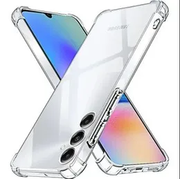 Luxury Shockproof case for Samsung Galaxy A05 A05S A04 A14 A24 4g A34 A54 5g A04S A04E Transparent Protective TPU Silicone Back Cover