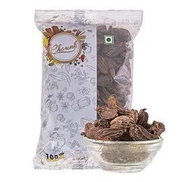 Chounk Black Large Cardamom, 50g | Badi Elaichi | Preservative Free | Sabut Elaichi | Kali Elaichi | Moti Elaichi
