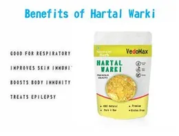 VedoMax Hartal Warki | Hartal Pili | Hartal Yellow - 200 gm