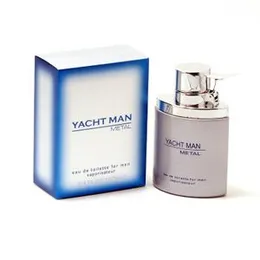 Yacht Man Metal For Men By Myrurgia - Edt Spray 3.4 oz