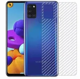 Carbon Fiber Back Sticker For Samsung Galaxy A21s