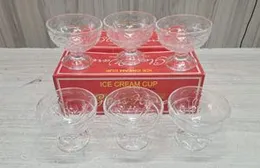GLASS ICE CUPS 6PCS