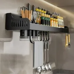 Wall-mounted Kitchen Rack Storage Shelf Spice Rack