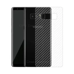 Carbon Fibre back sticker For Samsung Note 8