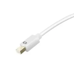 Mini Display Port To HDMI+VGA+DVI Adapter White