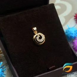 Gold Plated Beautiful Rich Look Small BK Derana Pendant For Ladies.