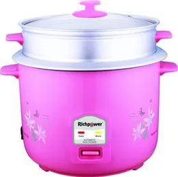 Richpower 0.6L Rice Cooker Premium Multi-Function Cooker, Durable Stainless Steel Body, Cooks Perfect