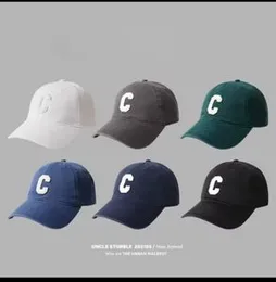 Classic Cotton Baseball Cap â Letter âCâ