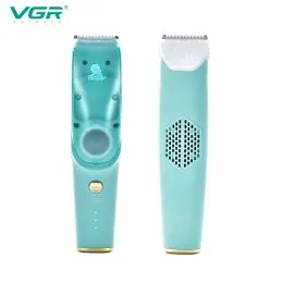 Baby Childrenâs Vacuum Hair Clipper Trimmer 120 min Runtime Length Settings (VGR V-151)