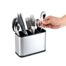 Stainless Steel Cutlery bucket - Kitchen Organizer