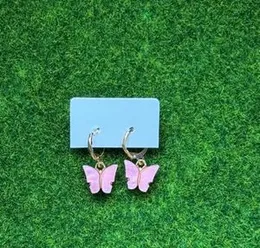 Premium Light Pink Color Butterfly Earrings for Women, Cute Fashion Jewelry Gift for Women and Girls, Perfect Gift for Birthdays