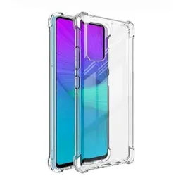 Luxury Shockproof Thickballoon Transparent Back Cover for Samsung A50/A50S
