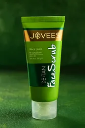 Jovees Ayurvedic De -Tan Face Scrub- 100g