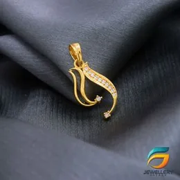Gold Plated Premium Look Pendant Fashion and Stylish Design For Ladies.