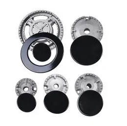 Gas Stove Burner Cap Oven Gas Hob Burner Crown Flame Cap Kit (Set of 11)