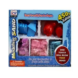 Modelling Sand Art Kit for Kids 450g Sand | With 6 Sand Art Mold