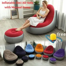 2in1 Air Sofa with Manual Pump