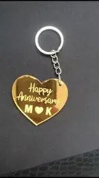 Customized Heart Shape Key Tags, King Wishes Key Tags, Personalized Acrylic Key Tags, Key Chain, Key Ring Love Gifts