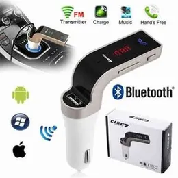CARG7 Bluetooth Car Kit FM Transmitter | USB Car MP3 Music Player | SD Card Support | Dual USB Car Charger