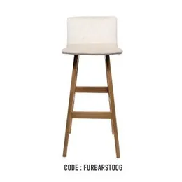 Sandy Beige Velvet Barstool 750mm