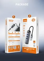 LDNIO DS-134U USB-A 4-IN-1 Hub | USB 3.0x4 Multiport Adapter