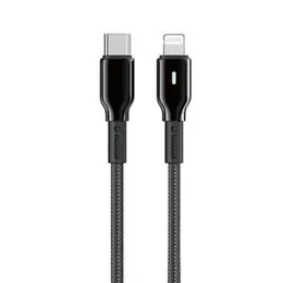 WiWU Wi-C076 Drualink 27W PD Type-C to iPhone Cable 1m â Black