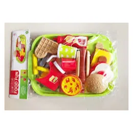 Kids Burger set with drinks and pizza Fun Toys Activity kids