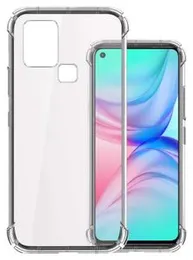 Transparent Bumper Back Cover for Infinix Hot 10.