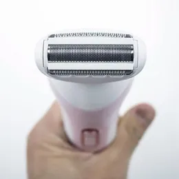 HTC HL-020 Rechargeable Lady Shaver For Women (Pink, White)