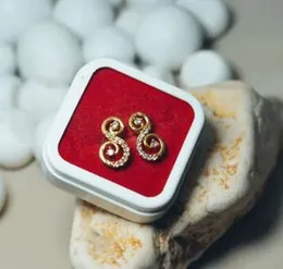 gold plated fashion style womens earrings