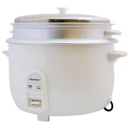Telesonic TL-16L 16 Liter Rice Cooker - Commercial Automatic Keep Warm Heavy Duty Non-Stick Pot Steamer Bulk Capacity