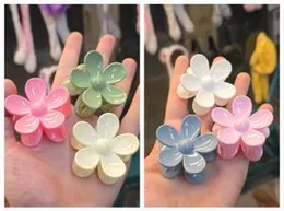 Flower Hair Claw Clips Matte Large Strong Holder for Women Hair Styling