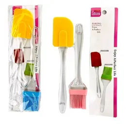 Versatile Silicone Brush Set â 2 Types in One Set | Heat-Resistant & Food-Safe | Culinary Essential