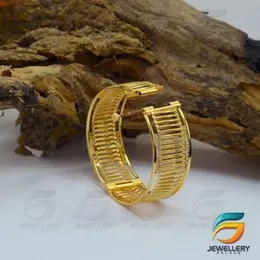 Gold Plated Guarantee Lock Bracelet Bangle for Women Fashion Jewelry Gift.