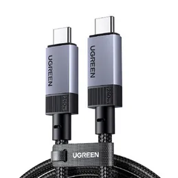 UGREEN 1 Meter 240W Type â C to Type -C4 Gen 3 Nylon Braided Cable (Space Gray) â L705 - 65175