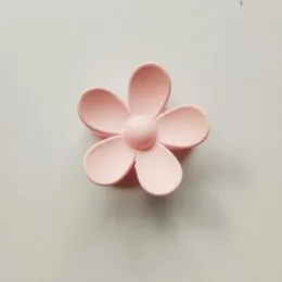 Medium Size Matte Flower Hair Claw Clips