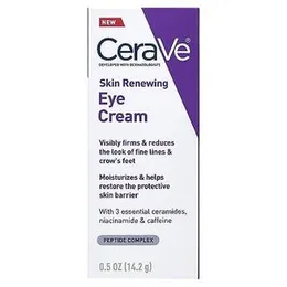CeraVe Skin Renewing Eye Cream 15ml | Hydrating & Anti-Aging Eye Care