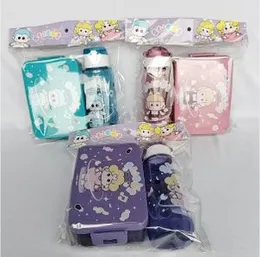 2in1 Lunch Box for Kids with Matching Water Bottle