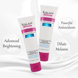 KANZA - Kojic Acid Collagen Whitening Cream For Underarm | Whitening Rejuvenation System | Moisturizing - Firming - Whitening - Brightening [50ml]