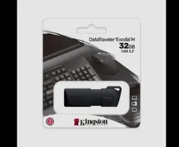 Kingston DataTraveler Exodia M 32GB USB 3.2 Gen 1 Flash Drive (Black)