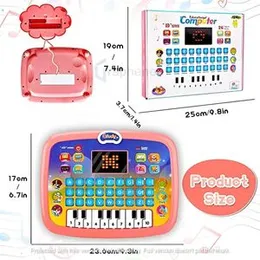 Educational Learning Kids Laptop Tablet Computer with Music and Fun Activities