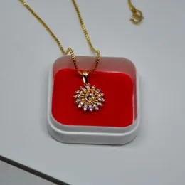 Jewellery For Gold Plated American Diamond Designer Pendant Set For Women with Box