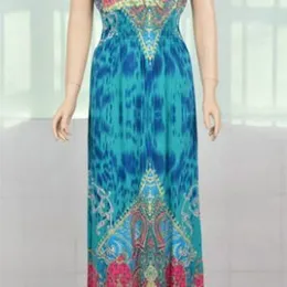 Women Sleeveless V Neck Long Dress