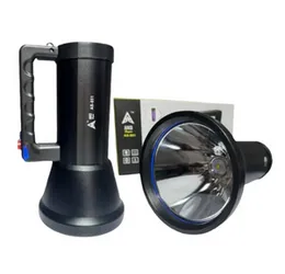 Aiko Super Rechargeable LED Torch AS-851 5W - High Power AC Charging Emergency Flashlight 90x90x285mm Strong/Weak Light Modes