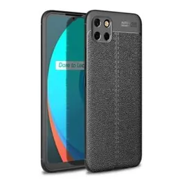 Realme C11 Luxury leather Auto Focus back cover for Realme C11