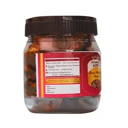 Growing Villagers Sukha Mango Achar Masala Coated Homemade Dried Mango Pickle | Organic Tranditional Receipe | Preservative Free Oil Free 900 Grams FR