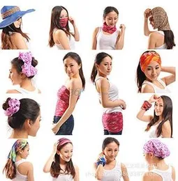 EVALUEMARTÂ® 6 pc Bandana Bikers Motorcycle Riding Neck Face Mask Protection Tube Head Bands (Color May Vary)